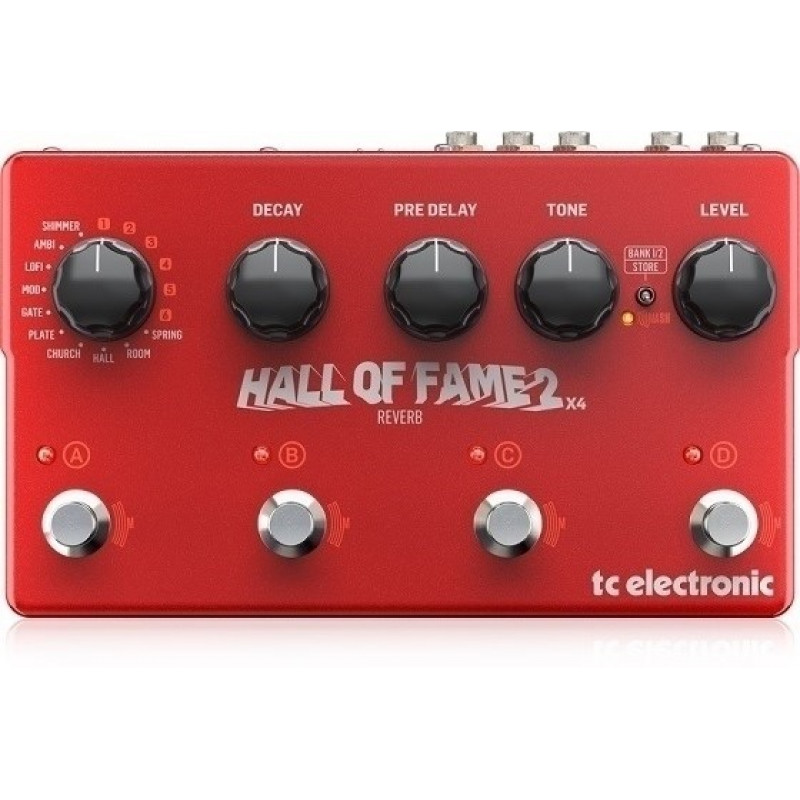 TC Electronic Hall of Fame 2 X4 Reverb - gitaareffect