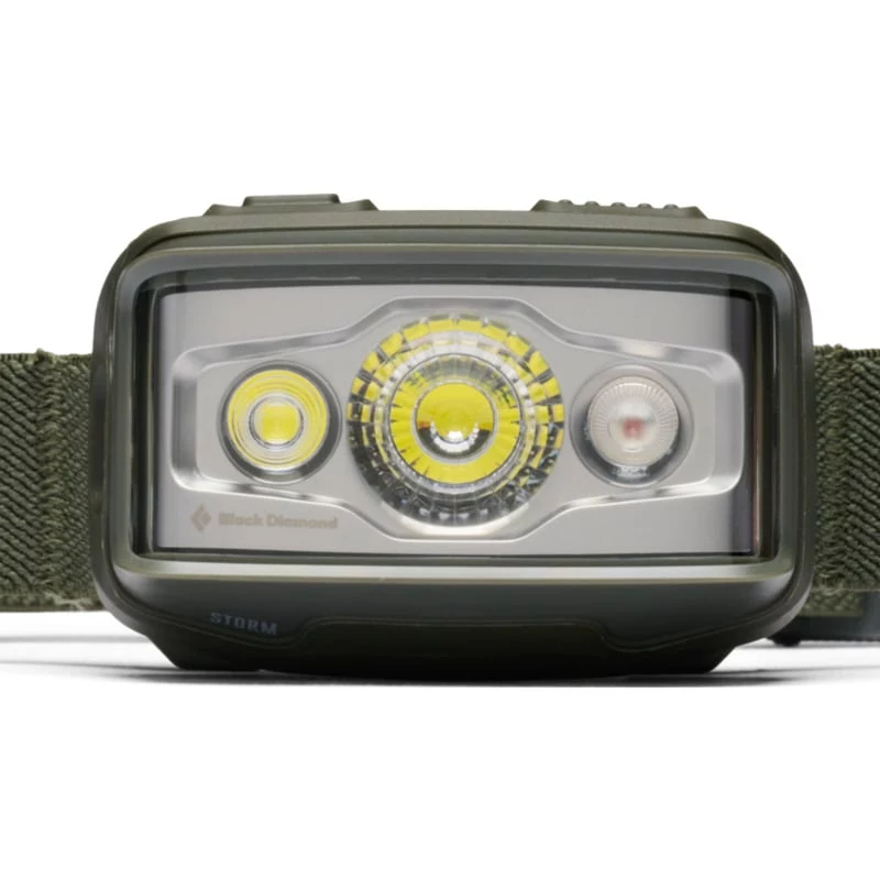 Black Diamond Storm hoofdlamp, olijfgroen