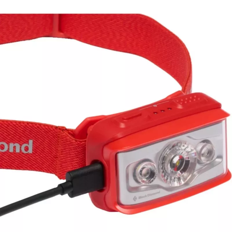 Black Diamond Storm hoofdlamp, oranje
