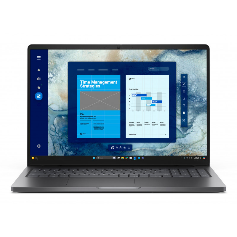 Dell Pro 16 PC16250 (R97J4) 16 inch FHD+ notebook - Intel Core 5 120U, 16 GB RAM, 512 GB SSD, Windows 11 Pro
