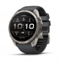 Garmin Fenix 9 Pro – 51mm titanium met grafiet/zwart siliconenband smartwatch