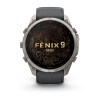 Garmin Fenix 9 Pro – 51mm titanium met grafiet/zwart siliconenband smartwatch