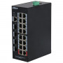 Dahua HS4420-16GT-190 16-poorts PoE-switch met 4x SFP