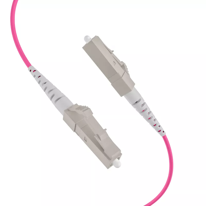 EFB glasvezel-hoofdkabel OM4, 4 vezels, LC-LC, 130 m, LSZH