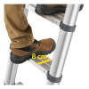Hailo Flexline T100 telescoopladder, 9 treden