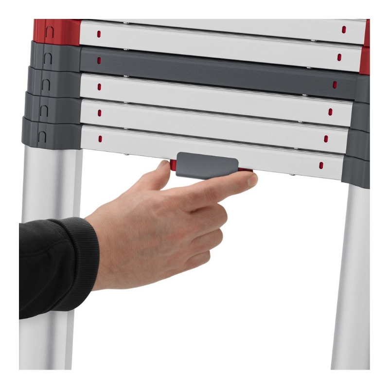 Hailo Flexline T100 telescoopladder, 9 treden