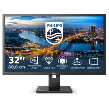 Philips 325B1L/00 computermonitor 80 cm (31,5 inch), 2K Ultra HD, LCD, zwart