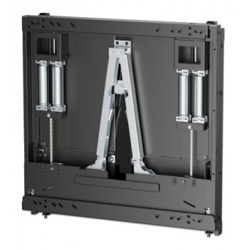 Manhattan in hoogte verstelbare TV-muurbeugel met Lift&Lock-systeem, 55–75 inch, 35–65 kg, zwart (462723)