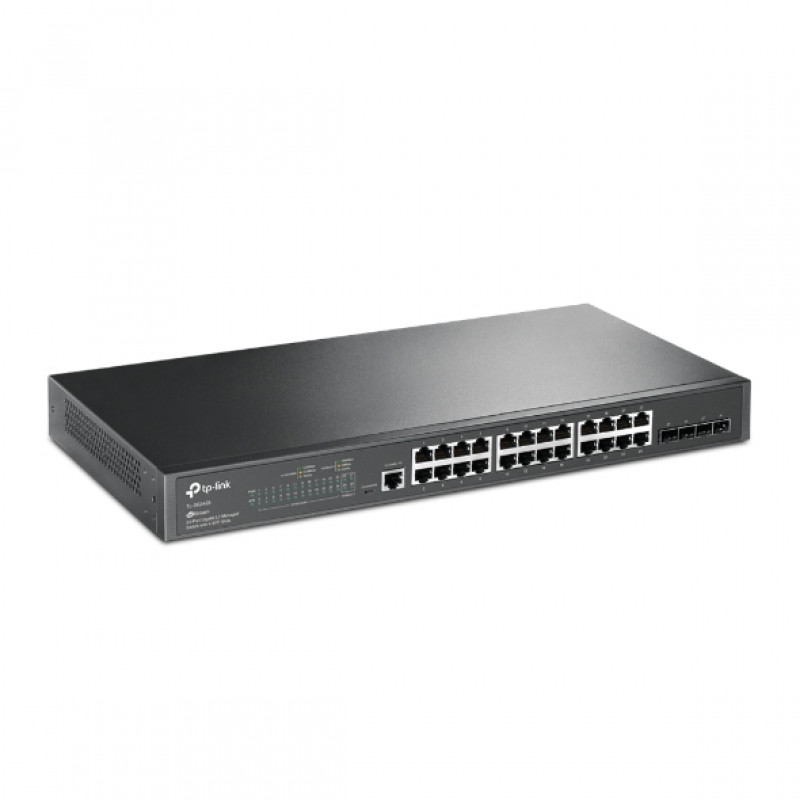 TP-Link Omada SG3428 (JetStream) 24-poorts Gigabit switch, 4x SFP, V2.4