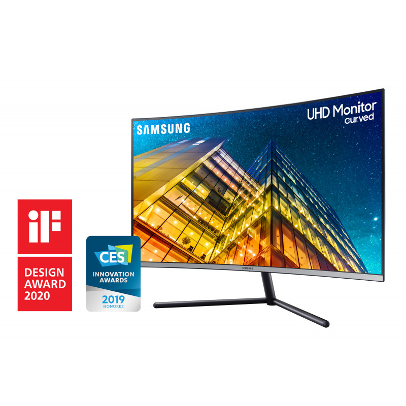 Samsung U32R590CWP 80 cm (32 inch) 4K UHD 16:9 curved monitor HDMI/DP 4 ms