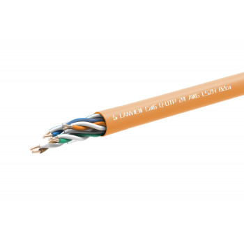 LANVIEW Cat 6 U/UTP LSZH B2ca massieve netwerkkabel