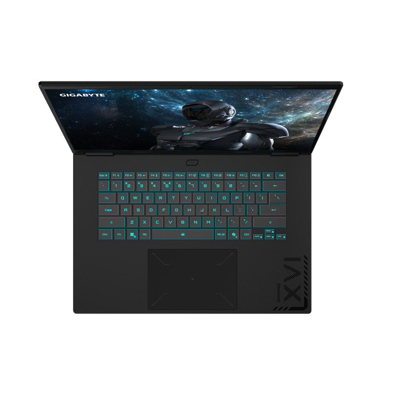 Gigabyte Gaming A16 Pro notebook - Intel Core 7 240H, 32GB RAM, 1TB SSD, NVIDIA GeForce RTX 5080, Windows 11 Home, Frans toetsenbord (AZERTY)