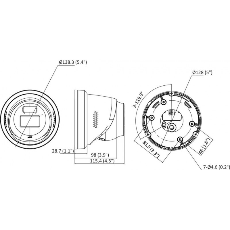 IP-camera Hikvision DS-2CD2387G2H-LISU/SL(4mm)(eF)