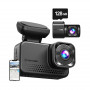 REDTIGER VC70 wifi 4K + 2,5K dashcam met 128GB kaart