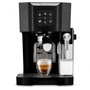 Sencor SES 4040BK halfautomatische koffiemachine, 1450 W, 20 bar, 1,4 l, zwart