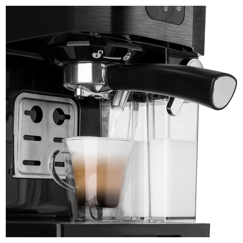 Sencor SES 4040BK halfautomatische koffiemachine, 1450 W, 20 bar, 1,4 l, zwart