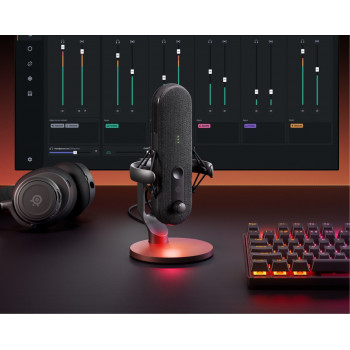 Steelseries ALIAS zwarte pc-microfoon