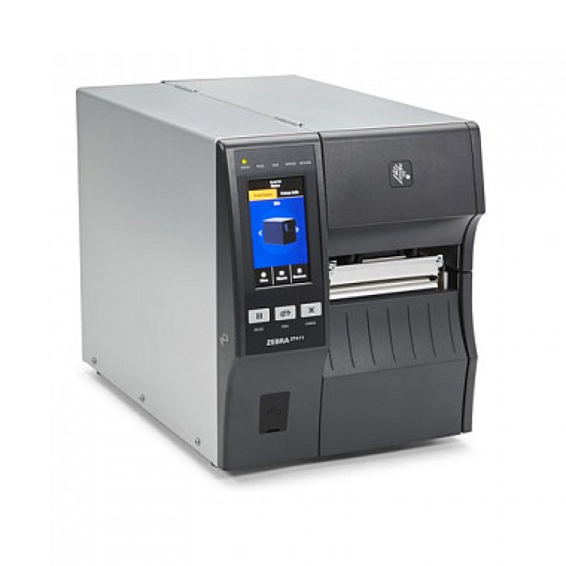 Zebra ZT411 4 inch industriële labelprinter - thermodirect, 300 dpi, serieel, USB, Ethernet, Bluetooth (ZT41143-D9E0000Z)