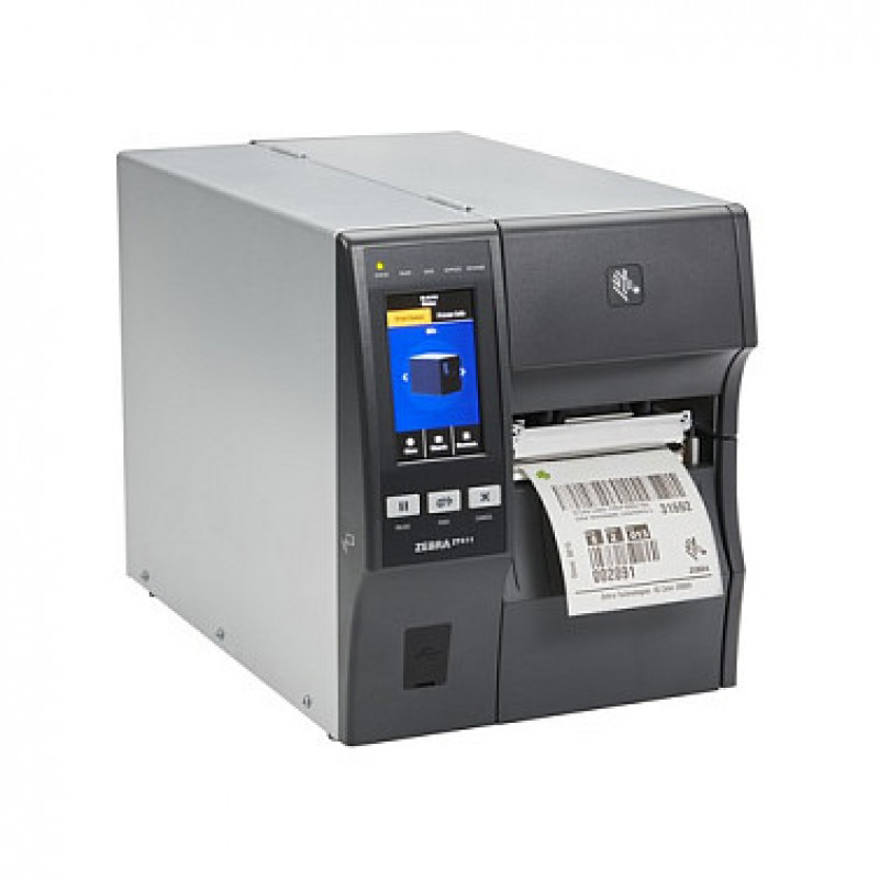 Zebra ZT411 4 inch industriële labelprinter - thermodirect, 300 dpi, serieel, USB, Ethernet, Bluetooth (ZT41143-D9E0000Z)