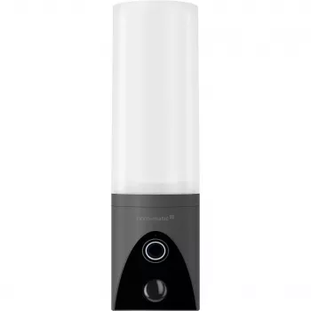 Homematic IP buitenlamp met camera, antraciet