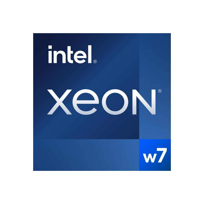 Intel Xeon W7-2475X processor - 20 cores, 2,6 GHz, 37,5 MB cache, LGA 4677