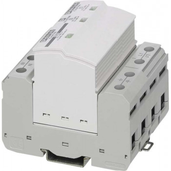 Phoenix Contact FLT-SEC-T1+T2-1S-350/25-FM type 1+2 bliksemstroom- en overspanningsafleidercombinatie, IP20 (2905466)