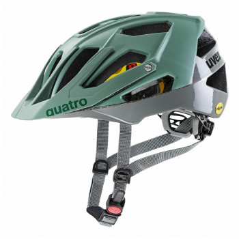 Uvex Quatro CC MIPS MTB-helm, mos neushoorn (41/3/610/04)