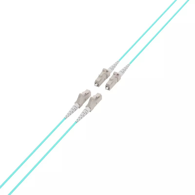 EFB-Elektronik OM3 trunk-kabel U-DQ(ZN)BH, 4 vezels, 1x4 LC-LC, 30 m, Dca, LSZH (O8303S30OM3)