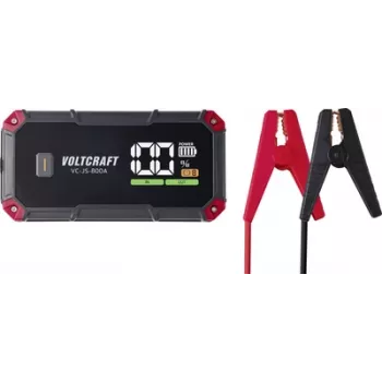 VOLTCRAFT VC-JS-800A startbooster, 400 A (12 V), 1x 12 V uitgang, 2x USB, met laad- en opbergstation (VC-18218600)