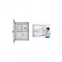 magnetoplan CC vitrinekast, 4 x DIN A4, voor buiten- en binnengebruik, schokbestendig acrylveiligheidsglas (1216000)