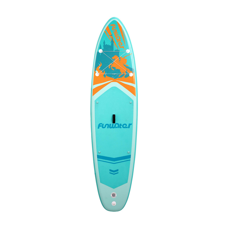 Funwater opblaasbaar SUP-paddleboard 3,5 m, turquoise (SUPFW70A)