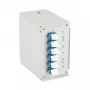 EFB Elektronik DIN-railbox OS2 G652D, 12x LC pigtail, 6x LC-duplex koppeling (BHS70921.12)
