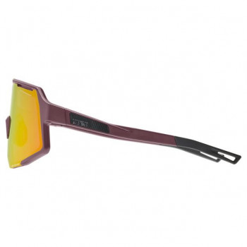 Uvex Sequenze CV fietsbril, Cranberry Matt / Mirror Red