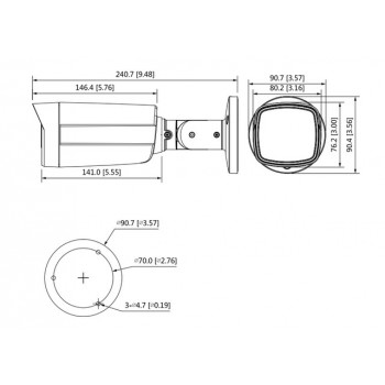 Dahua HAC-ME1509TH-A-PV-0360B-S2 HDCVI-camera, wit
