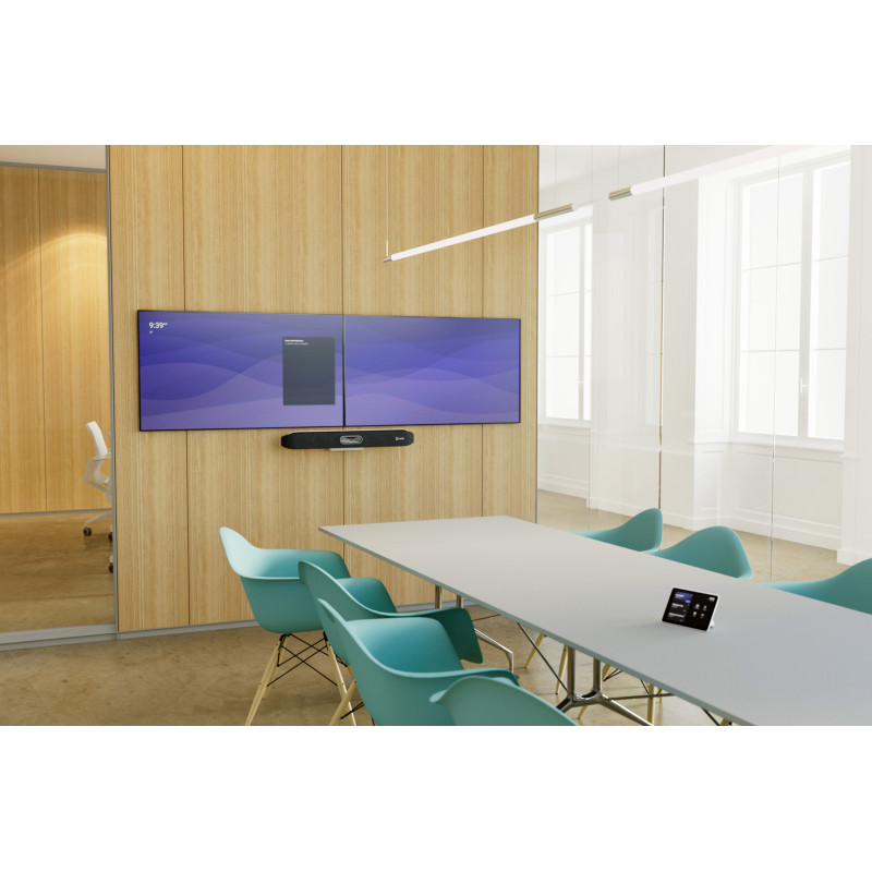Poly Studio X50 all-in-one videobar, EMEA-INTL Engelse lokalisatie, Euro-stekker (83Z44AA#ABB)