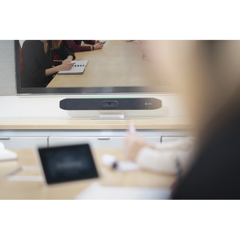 Poly Studio X50 all-in-one videobar, EMEA-INTL Engelse lokalisatie, Euro-stekker (83Z44AA#ABB)