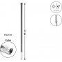 Delock WiFi 5800 MHz antenne N-stekker 10 dBi omnidirectioneel star buiten grijs 60 cm (60767)