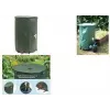 EDA RÉCUP'O opvouwbare regenton kit, 500 l, diameter 800 mm, groen, UV-bestendig (010983 V.CA)