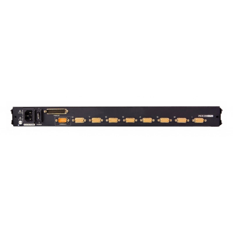 ATEN CL5708M 8-poorts 17 inch LCD KVMP-switch, Nordic