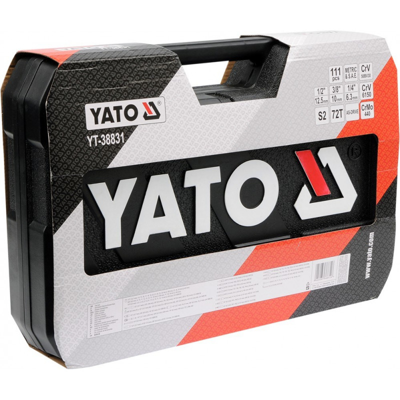 Yato YT-38831 monteursgereedschapset 111 gereedschappen