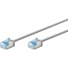Goobay slim Cat6a U/FTP patchkabel RJ45, 1 m, grijs