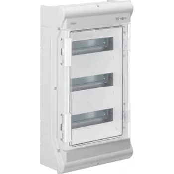 Hager Vector VE312PN verdeelkast, IP65, 3x12 PLE, UV-bestendig, LE