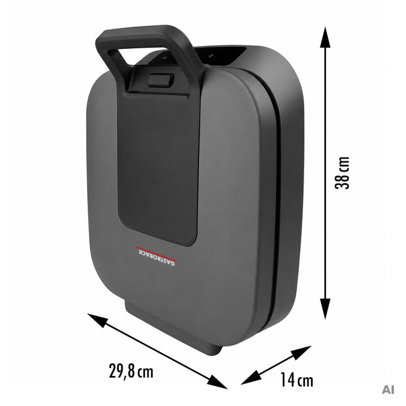 Gastroback 42469 Snack Station 4XL Advanced sandwichmaker