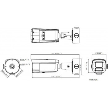 Hikvision DS-2CD2643G2-LIZS2U(2.8-12mm) PL IP-beveiligingscamera, 4 MP