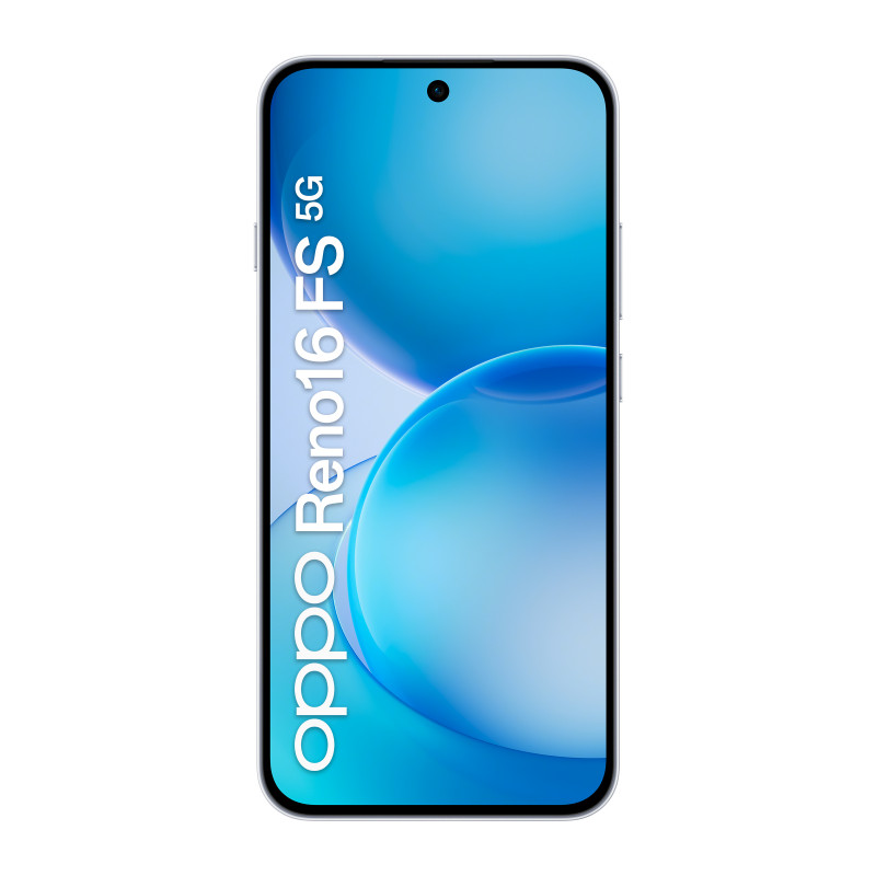 OPPO Reno16 FS 5G Dual SIM 8GB RAM 512GB smartphone, Pop White (CPH2859)