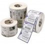 Zebra Z-Ultimate 3000T polyester thermotransfer-etiketten, 40 x 100 mm, wit (3013243-T)