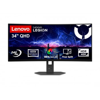 Lenovo Legion 34W-2c 34 inch UWQHD 240Hz curved gaming-monitor (68F6GACBEU)