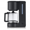 WMF Stelio koffiezetapparaat met glazen kan, diepzwart (412150071)