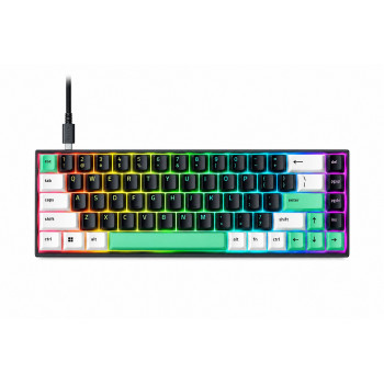Razer Reclusa X Mini 65% mechanisch gaming-toetsenbord, bedraad, US, Razer Mechanical Switches Gen-3 (tactiel), zwart