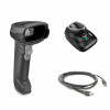 Zebra DS2278-SR barcodescanner USB-kit met presentatie-cradle en afgeschermde USB-kabel, zwart (DS2278-SR7U2100PRW)